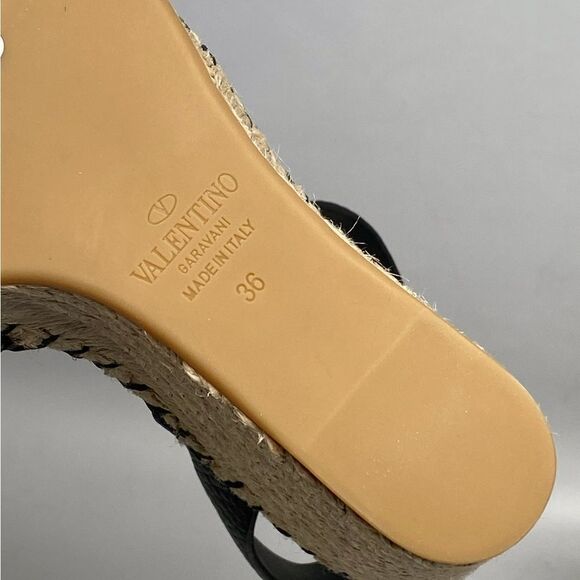 Valentino Garavani Marrakech Wedge Espadrille size 36 - Picture 11 of 11